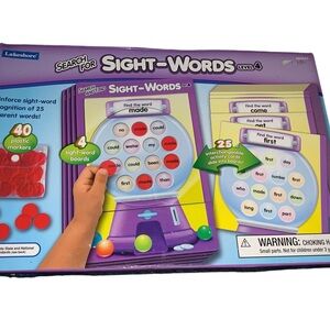 Lakeshore search for sight words level 4 kids learning board game